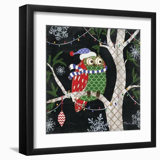 Winter Fantasy Owls III-Paul Brent-Framed Art Print