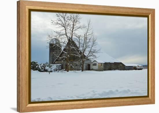 Winter Farm-Dana Styber-Framed Premier Image Canvas