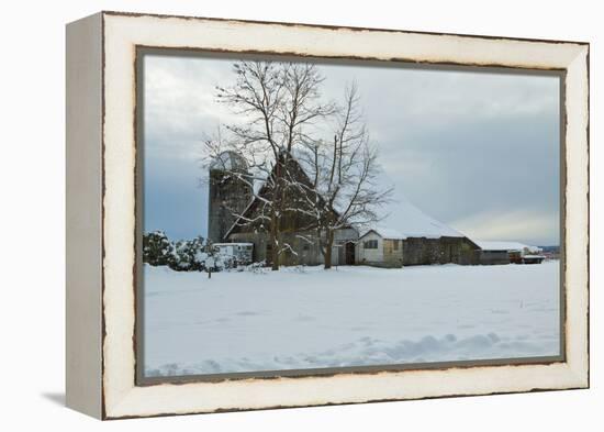 Winter Farm-Dana Styber-Framed Premier Image Canvas