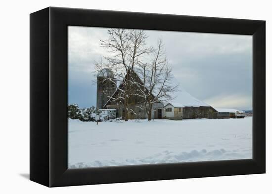 Winter Farm-Dana Styber-Framed Premier Image Canvas