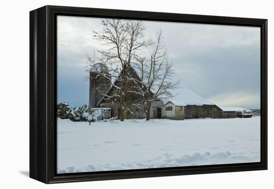 Winter Farm-Dana Styber-Framed Premier Image Canvas