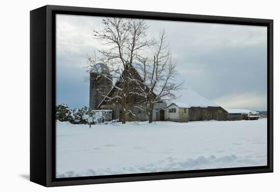 Winter Farm-Dana Styber-Framed Premier Image Canvas