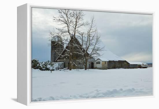 Winter Farm-Dana Styber-Framed Premier Image Canvas