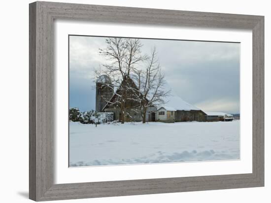 Winter Farm-Dana Styber-Framed Photographic Print