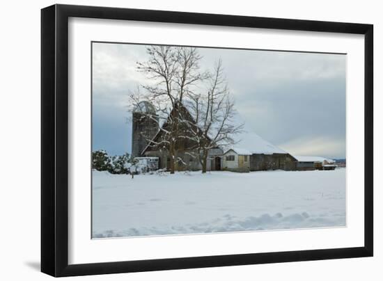 Winter Farm-Dana Styber-Framed Photographic Print