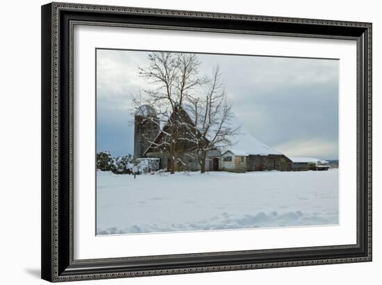 Winter Farm-Dana Styber-Framed Photographic Print