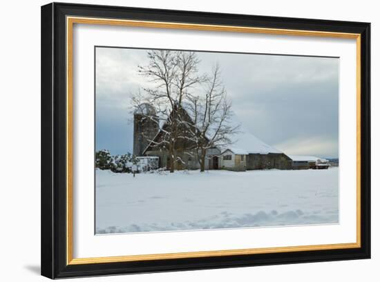 Winter Farm-Dana Styber-Framed Photographic Print