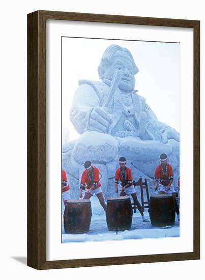 Winter Festival, Sapporo, Hokkaido, Japan-null-Framed Photographic Print