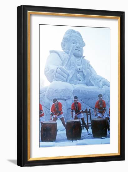 Winter Festival, Sapporo, Hokkaido, Japan-null-Framed Photographic Print