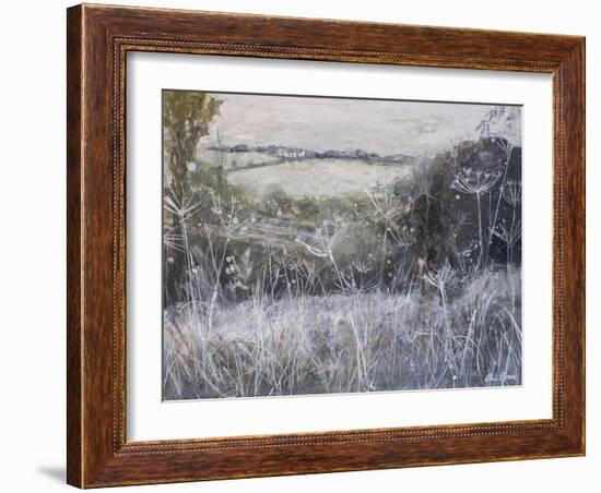 Winter Field-Ann Oram-Framed Giclee Print