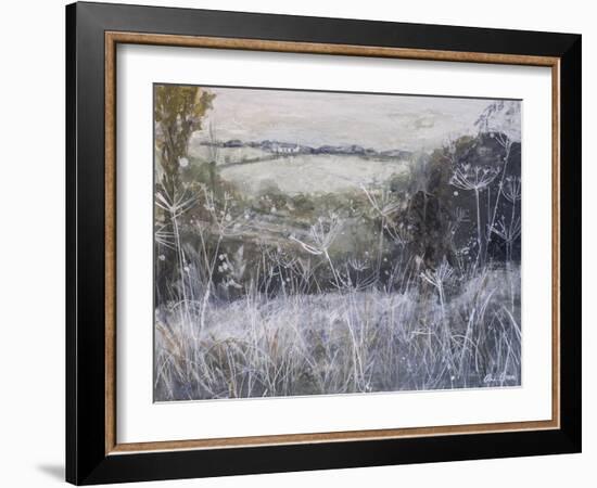 Winter Field-Ann Oram-Framed Giclee Print