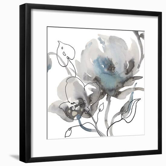 Winter Floral Illustrated II-Sandra Jacobs-Framed Giclee Print