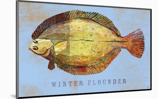 Winter Flounder-John Golden-Mounted Giclee Print