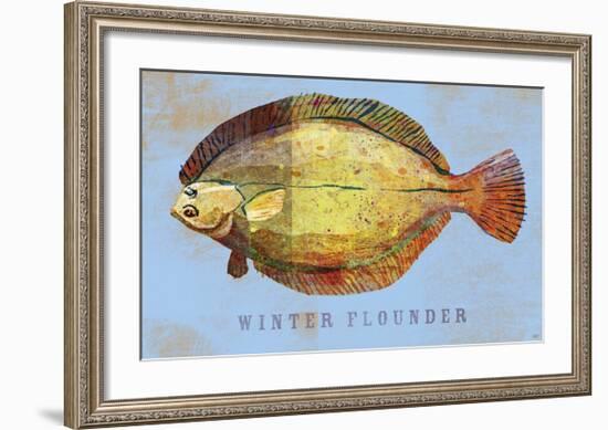 Winter Flounder-John Golden-Framed Giclee Print