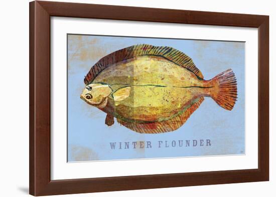 Winter Flounder-John Golden-Framed Giclee Print