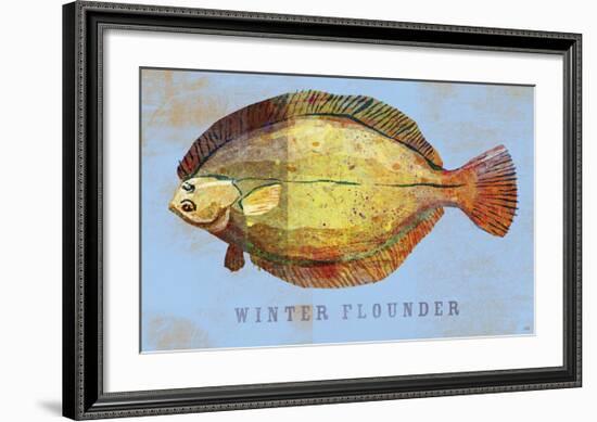 Winter Flounder-John Golden-Framed Giclee Print