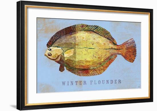 Winter Flounder-John Golden-Framed Giclee Print