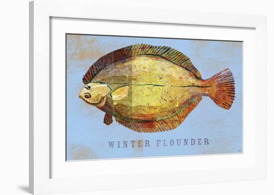 Winter Flounder-John Golden-Framed Giclee Print