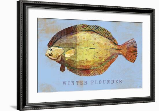 Winter Flounder-John W^ Golden-Framed Art Print