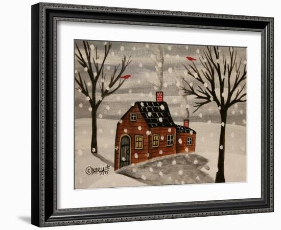 Winter Flurries-Karla Gerard-Framed Giclee Print