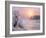 Winter Fog at Sunrise over Gallatin River Near Manhattan, Montana-John Lambing-Framed Photographic Print