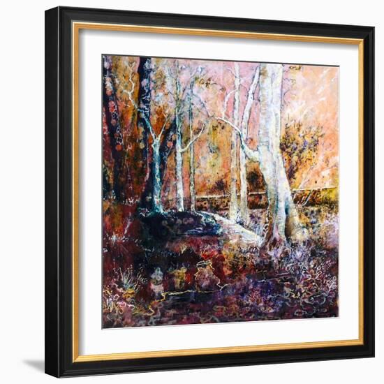 Winter forest-Mary Smith-Framed Giclee Print