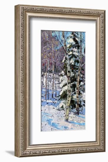 Winter Friends-Robert Moore-Framed Art Print