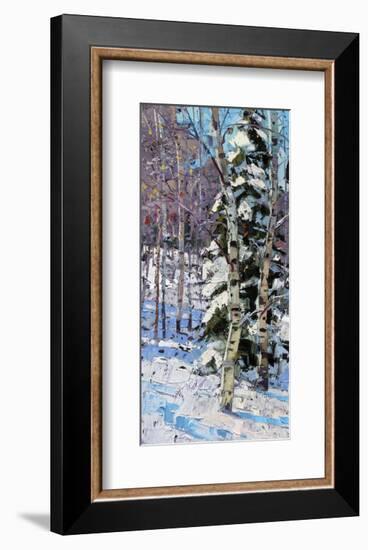 Winter Friends-Robert Moore-Framed Art Print