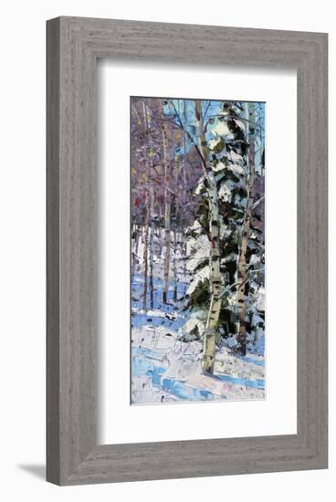 Winter Friends-Robert Moore-Framed Art Print