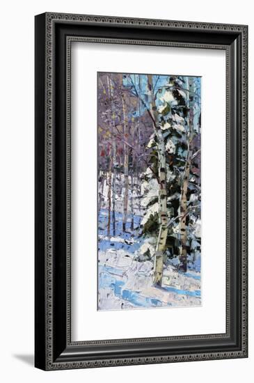 Winter Friends-Robert Moore-Framed Art Print