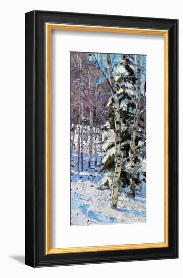 Winter Friends-Robert Moore-Framed Art Print