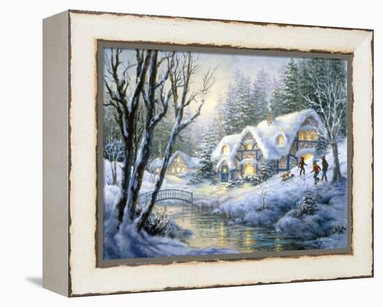 Winter Frolic-Nicky Boehme-Framed Premier Image Canvas