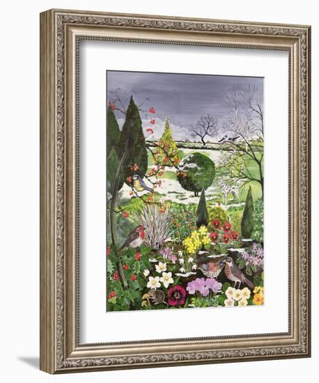 Winter from the Four Seasons (One of a Set of Four)-Hilary Jones-Framed Giclee Print