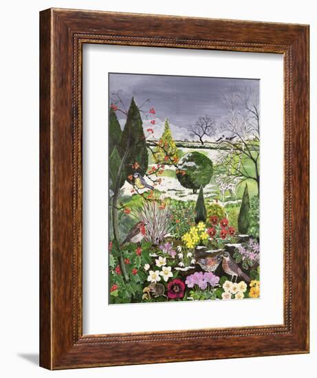 Winter from the Four Seasons (One of a Set of Four)-Hilary Jones-Framed Giclee Print