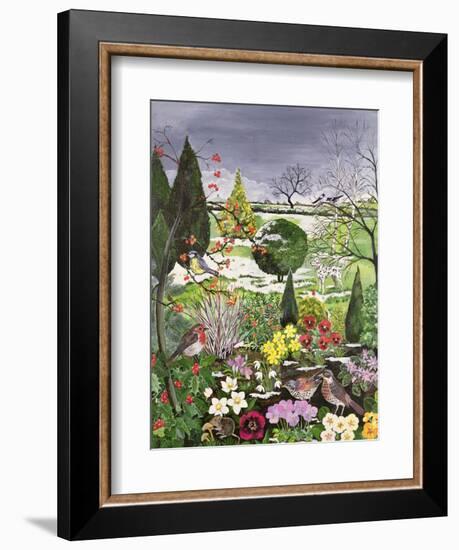 Winter from the Four Seasons (One of a Set of Four)-Hilary Jones-Framed Giclee Print