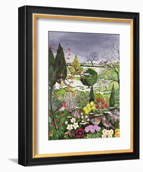 Winter from the Four Seasons (One of a Set of Four)-Hilary Jones-Framed Giclee Print