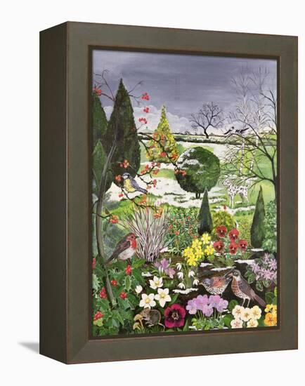 Winter from the Four Seasons (One of a Set of Four)-Hilary Jones-Framed Premier Image Canvas