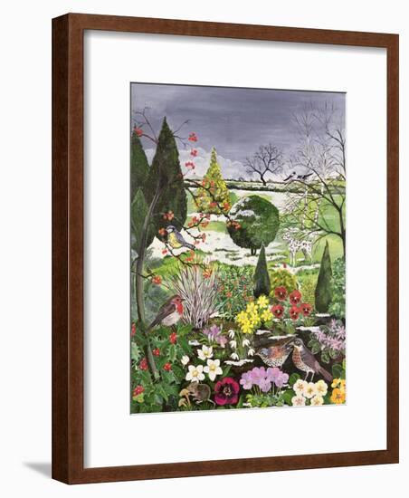 Winter from the Four Seasons (One of a Set of Four)-Hilary Jones-Framed Giclee Print