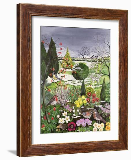 Winter from the Four Seasons (One of a Set of Four)-Hilary Jones-Framed Giclee Print