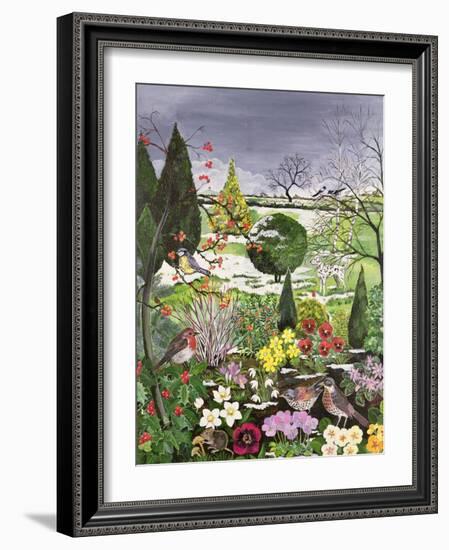 Winter from the Four Seasons (One of a Set of Four)-Hilary Jones-Framed Giclee Print