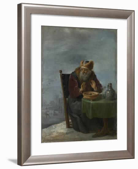 Winter (From the Series the Four Season), C. 1644-David Teniers the Younger-Framed Giclee Print