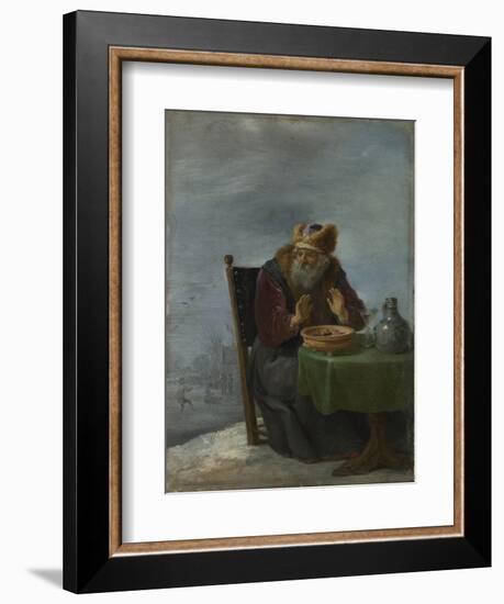 Winter (From the Series the Four Season), C. 1644-David Teniers the Younger-Framed Giclee Print