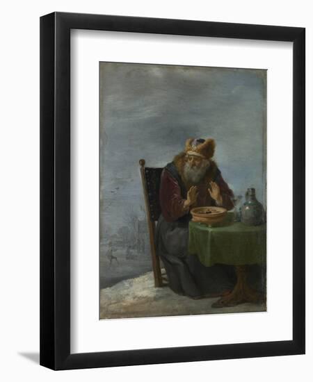 Winter (From the Series the Four Season), C. 1644-David Teniers the Younger-Framed Giclee Print