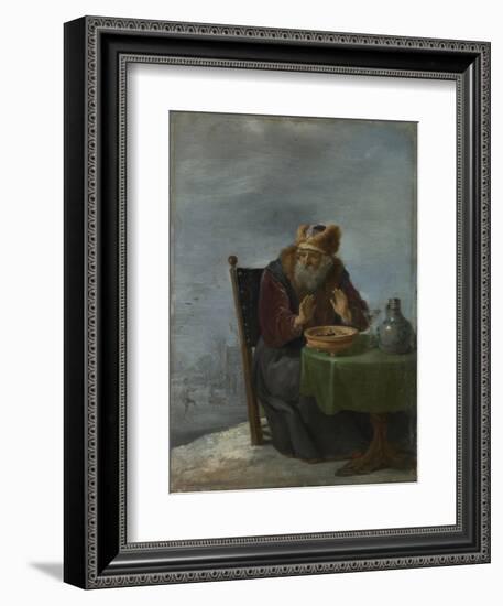 Winter (From the Series the Four Season), C. 1644-David Teniers the Younger-Framed Giclee Print