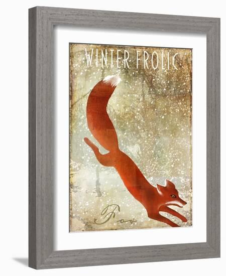 Winter Game One-null-Framed Giclee Print