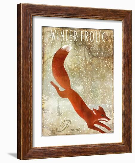 Winter Game One-null-Framed Giclee Print