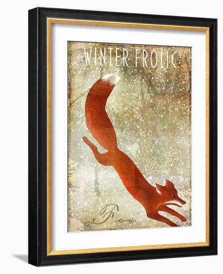 Winter Game One-null-Framed Giclee Print