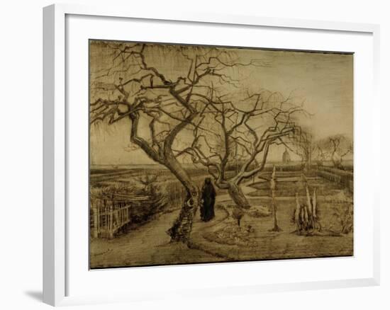 Winter Garden, March 1884-Vincent van Gogh-Framed Giclee Print