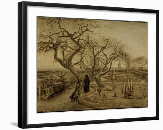 Winter Garden, March 1884-Vincent van Gogh-Framed Giclee Print