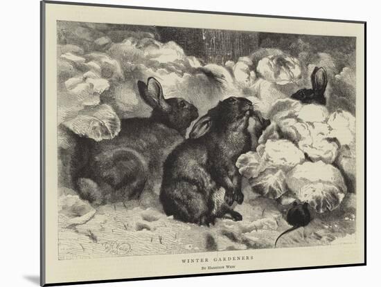 Winter Gardeners-Harrison William Weir-Mounted Giclee Print